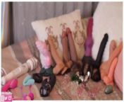 Mila's Sex Toy Collection from amouranth sex toy collection onlyfans video leaked