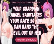 Banging Your Guardian Angel and Devil | ASMR Erotic Audio Roleplay | Blowjob Deepthroat from wwe xxxphotos