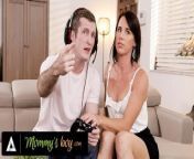 MOMMY'S BOY - Lonely Stepmom Riley Jacobs Interrupts Stepson's Gaming Sesh To Get Drilled Doggystyle from sri lankan sex model sarika