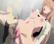 Chainsaw man - missionary devil cum from indlangirls ass fuck