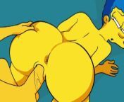 MARGE IS WET AND HORNY (THE SIMPSONS PORN) from los simpson espa