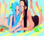 NIKO ROBIN & VIVI WANT TO SAMPLE ONE PIECE WITH YOU - HENTAI 3D + POV from niso