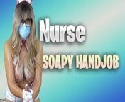 Pro Nurse Gives Edging Soapy Handjob from hindi sex home real wife