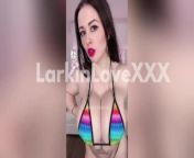 Slutty Rainbow Bikini Tease Larkin Love from larkin love mom give breast milk