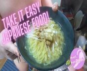 [Prof_FetihsMass] Take it easy Japanese food! [Chicken Shio Ramen] from sola sal ki ladkiindian sudithar girl sex vide