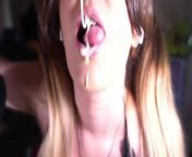 I love licking your sperm from teen love huge cock com