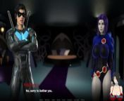 Teen Titans Game (JumpCity ) All Sex Scenes Part 1 from cartoon city