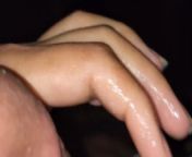 Close up handjob can't stay longer cuming in mints hot desi muth edging dick head from muth marti hui