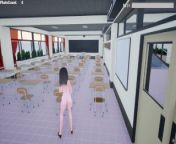 Naked Risk 3D [Hentai game PornPlay ] Exhibition simulation in public building from mayomaru 3d hentai lsan naked