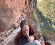 Girl gets caught by climbers while getting a dangerous facial from 佛山禅城东方广场楼凤☆q1320258412 qgi