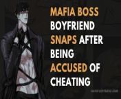 MAFIA BOSS BOYFRIEND SNAPS AFTER ALMOST LOSING HIS LIFE PROTECTING YOU [Argument] [Regret] [ASMR] from mafia girln