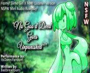 【R18 Fantasy Audio RP】 &quot;No Goo’d Deed Goes Unpunished~&quot; | Slime Girl X Listener 【F4M Version】 from www bengoli xxx videos cdian