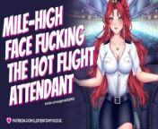 Facefucking the Slutty Flight Attendant [ASMR] [Audio] [Deepthroat] [Submissive Slut] [Sloppy BJ] from momma sexpregant dilabari