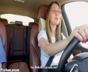 -More, more, I want deeper! &quot;Fucked stepmom in car after driving lessons&quot; from fucking in the car after work