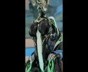 Nyx Prime Warframe Riding Frost's Cock from warframe hentai