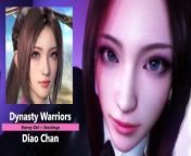 Dynasty Warriors - Diao Chan × Bunny Girl × Stockings - Lite Version from shin chan sex himawari