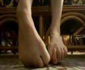 Watch my feet while I watch hoarders (quick clip) from hoarders