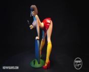 Velma Dinkley - scooby doo resin figure from cartoon scooby doo