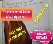 Ratios of Multiple Angles Math Part 9 from indian teacher student romance part 3