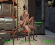 Brotherhood of Steel in Pipers ASS: Fallout 4 Sex Mods Animation Anal Reward for Paladin Brandis from 429sex